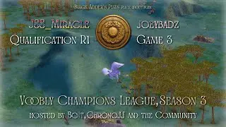 Voobly Champions League 3, Qual., R1 - JSS_Miracle vs. joeybadz, G3 - Age of Mythology: The Titans