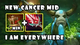 How to Play Nature's Prophet Mid with 7MIN Spirit Vessel Teleport All Fights | Dota 2 Gameplay 7.40