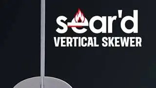 The Sear'd Vertical Skewer will transform your outdoor cooking