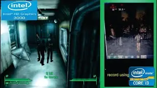 fallout 3 on intel hd 3000 | intel core i3 | VRAM 64mb | gameplay laptop | using intel hd bypass