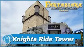 Knights Ride Tower Onride - Fantasiana Erlebnispark - Freifallturm & Themenfahrt in Einem!
