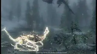 Skyrim - Alduin Raising Dragon From the Dead