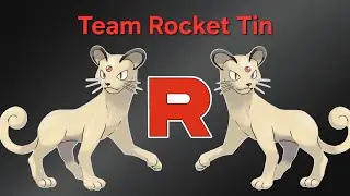 Team Rocket Persian Ex Tin! 