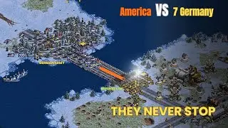 America vs 7 Germany | Endless Attacks, No Spy, Hard Victory