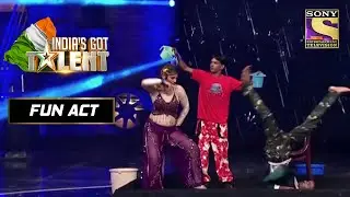इस Act पर सब ने लगाए हंसी के ठहाके | India's Got Talent Season 6 | Fun Act