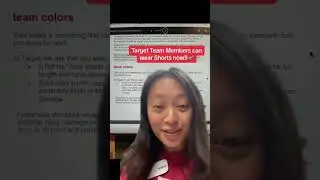 Target Dress Code Change! #targetdresscode #targetteammember #targetemployee #greenscreen
