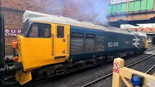 🎶 2,700bhp loco shatters the peace with noisy and smokey departure 🎤