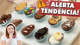 10 SABORES DE OVO DE COLHER - mini ovos! | Tábata Romero