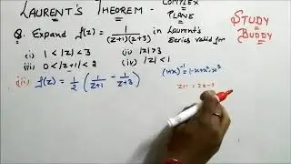 Laurents Series for Complex Variable I Laurents Theorem (Complex Analysis) I Numerical Practice
