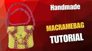 👉 BEAUTIFUL MACRAME PURSE | EASY HANDMADE BAG TUTORIAL
