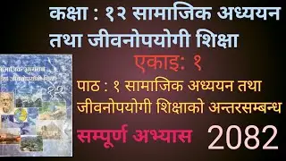 Class 12 Social Unit 1 Chapter 1||Class 12 social unit 1 chapter 1 exercise||Sujan Chalise||