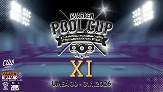 WATCH LIVE | Kvarken pool cup karsinta #2 8-ball | Table Eight | Vaasa 16.11.2025