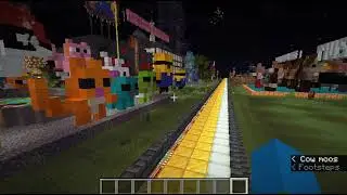 Minecraft into the forever world: Jack Sparrow statue at Pirate Village