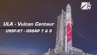 REPLAY! - ULA Launches USSF-87 (GSSAP 7 & 8 from SLC-41, Cape Canaveral, FL