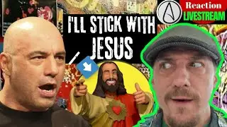 Ruslan: Joe Rogan Is FINALLY Christian #Atheist #Reaction #Livestream