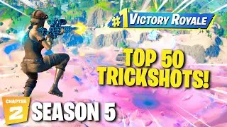 Top 50 BEST Season 5 Trickshots... (insane)