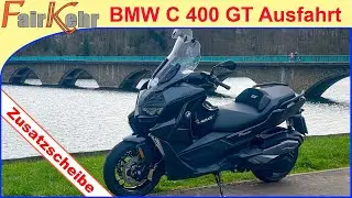Aufsatzscheibe für den C400GT - Fahrt zum Versestausee