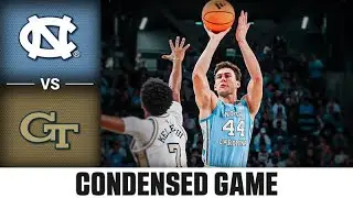 North Carolina vs. Georgia Tech Condensed Game | 2025-26 ACC Men's Basketball
