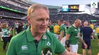 Irish Rugby TV: Joe Schmidt On Ireland's Historic Victory In Chicago