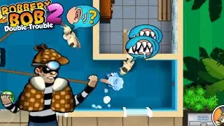 Robbery Bob 2 : Playa Mafioso Use Private Eye Costume - Use Energy Drink #42