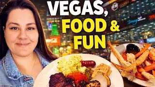 We Ate EVERYTHING in Las Vegas 🎰 | Buffet, Hawaiian Food, Strip Snacks, Sushi + Local Spots Vlog 🍕🍱🧁