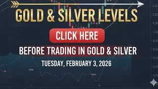 Gold & Silver Key Levels for 3rd Feb 2026 | Buy & Sell Zones Explained