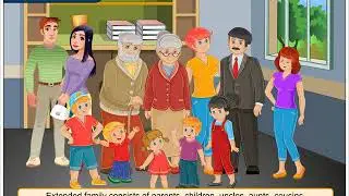 Immediate and Extended Family | Environmental Studies Class 4