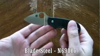 Knife Review -- Spyderco Squeak -- Lil' Awesome