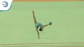 Arzu JALILOVA (AZE) - 2018 Rhythmic European bronze medallist, junior ball