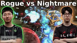 INSANE Series!! - Rogue vs Nightmare - Bo5 - (StarCraft 2)
