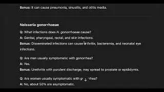 Micro Neisseria and Moraxella Auditory study guide