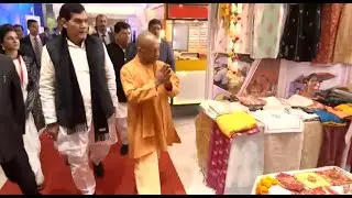प्रधानमंत्री आवास योजना-शहरी 2.0 के अंतर्गत अनुदान राशि के अंतरण हेतु लखनऊ में आयोजित कार्यक्रम