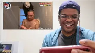Funny Japanese shower prank (reaction)