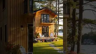Stunning Tiny Cabin by the Lake | Cozy Small Home Inspiration