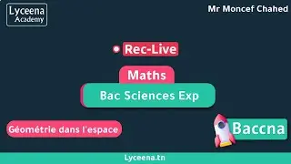 🟢Bac Sciences Exp | Maths | Géométrie dans l'espace