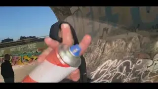 SN2M CSO'CREW. Graffiti trip to Perm.  Throws and  tagging. Graffiti in a large skate park.
