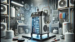 🛠️ Hilmor 1950536 Brushless DC Refrigerant Recovery Machine | Best HVAC Reclaim Machine 🛠️