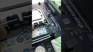 NvMe SSD installation on Gaming Motherboard #shorts