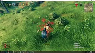 Valheim. Hunting deer with a new bow.