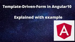 Template-Driven-Form in Angular10