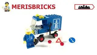 Lego 6653 - Town - Highway Maintenance Truck - Lego SpeedBuild & Review 4K UHD #LEGO #LegoSpeedBuild