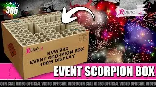 Event Scorpion Box vuurwerk | EventProfessional Performance Fireworks | Rubro | 100'S Compound