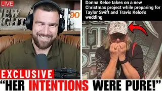 MOM Donna's CHRISTMAS PROJECT With Taylor CAUSES UPROAR+NFL Denies TAKING ADVANTAGE of Taylor Swift?