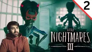 Disturbing Lady!!! || Little Nightmares 3 || Part 2 || #Gameplay #horror  #walkthrough