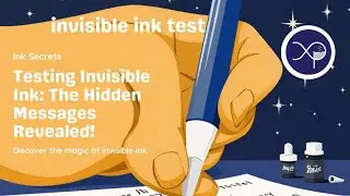 Invisible Ink Test