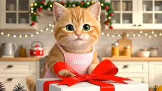 Minka & Pippo’s Christmas Tree Gingerbread Baking Day: Sweetness with a Little Mishap!