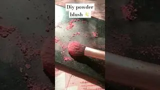 Diy powder blush⭐✨