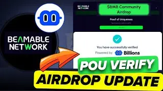 Beamable Network Airdrop New Update | Beamable Network POU Verification | Billions Network Airdrop