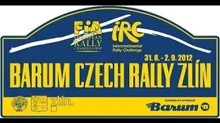 IRC 2012 Barum Czech Rally Zlin - SS4 Live