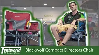 Blackwolf Compact Directors Chair - Close Look, Setup & Packup.